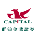Logo of 群益金鼎證券股份有限公司.