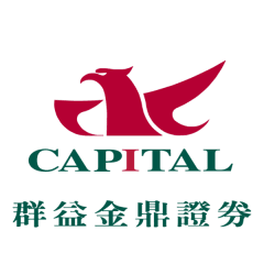 Logo of 群益金鼎證券股份有限公司.