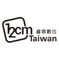 Logo of 12CM Taiwan 睿鼎數位股份有限公司.