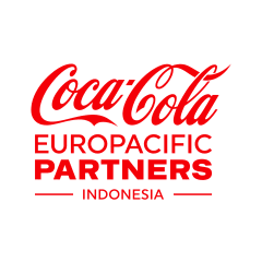 Logo of Coca-Cola Europacific Partners Indonesia.