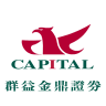 Logo of 群益金鼎證券股份有限公司.