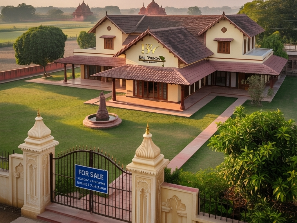 Why Is Investing in a Farmhouse in Vrindavan the Best Choice Today?
