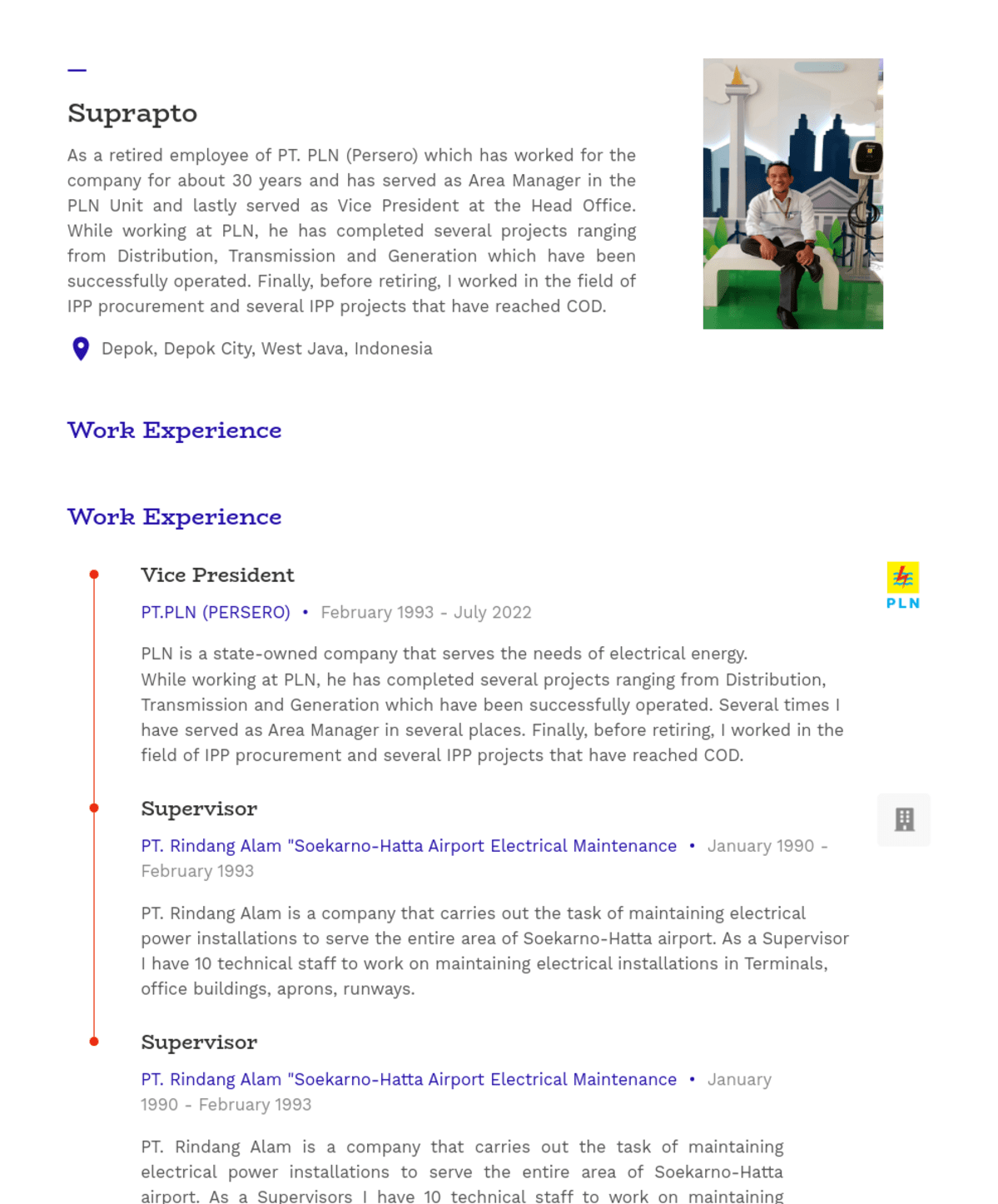 Suprapto, Procurement Planning Vice President@PT. Adhi Guna Putera