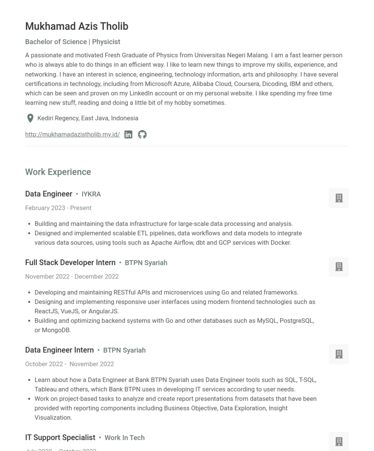 Mukhamad Azis Tholib